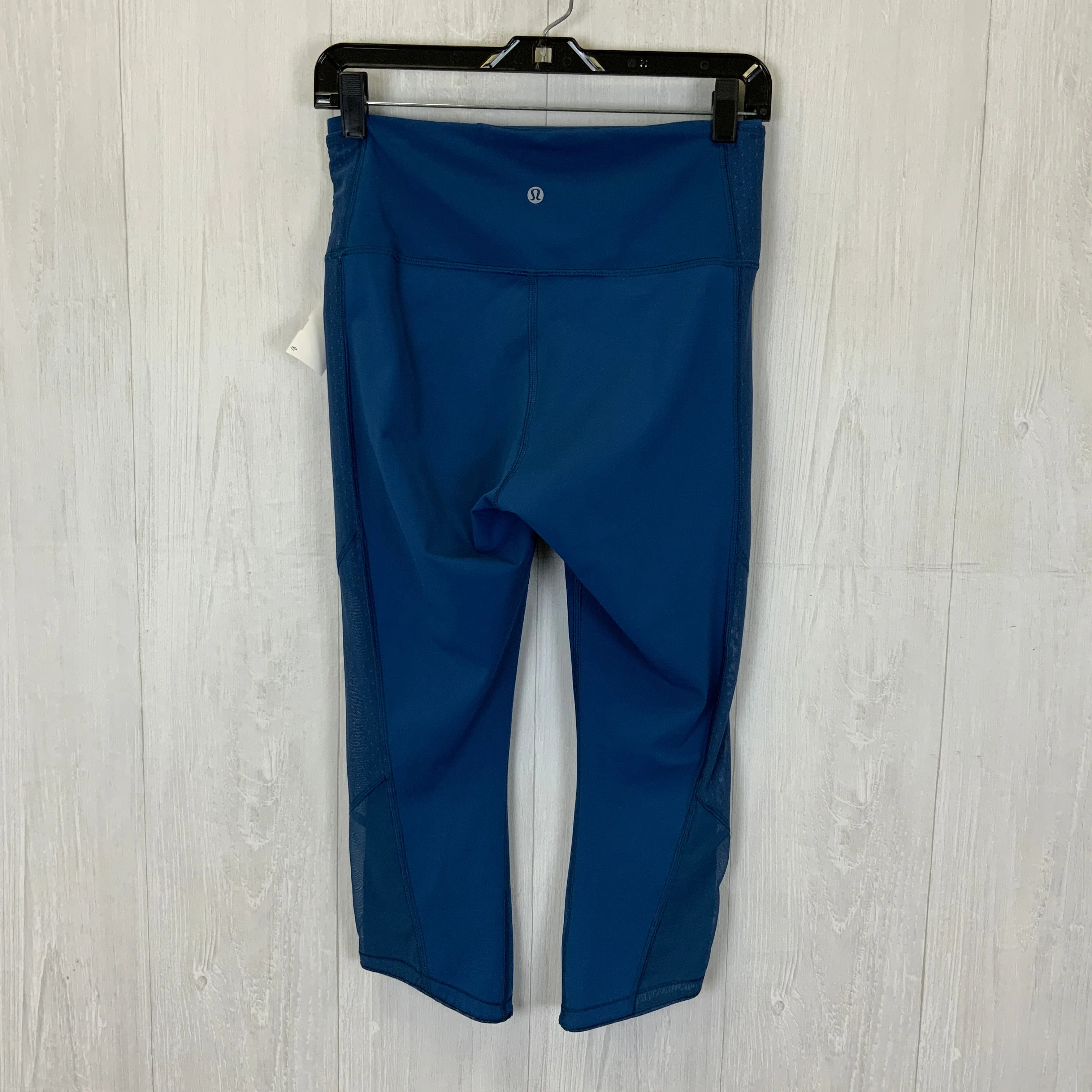 Athletic Leggings Capris By Lululemon In Blue, Size: 8