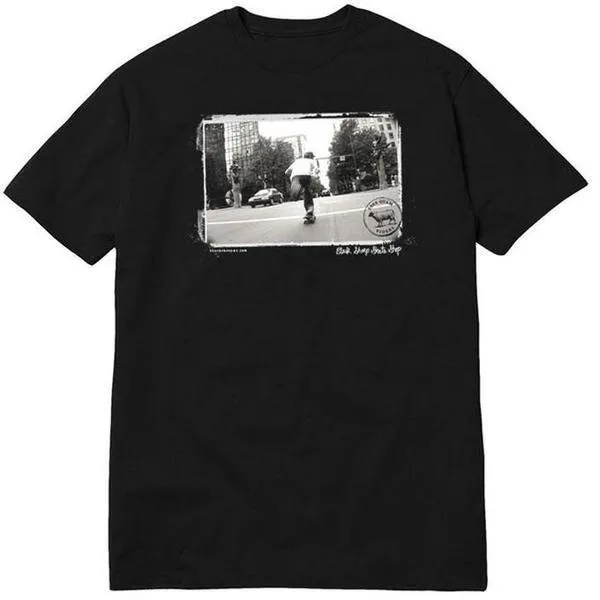 Black Sheep I'm Your Pusher Tee Black - White