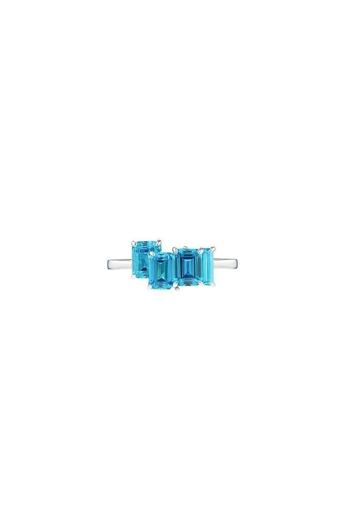Blue Goodtrip Collection Double Imagedouble Finger Ring