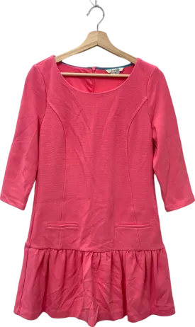 Boden Pink 3/4 Sleeve Skater Dress UK 12