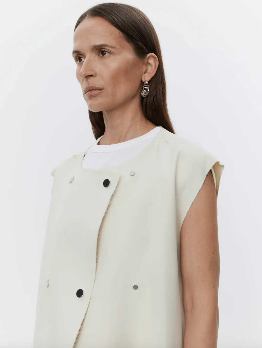 Chapin 3 Piece Shiny Trench Coat