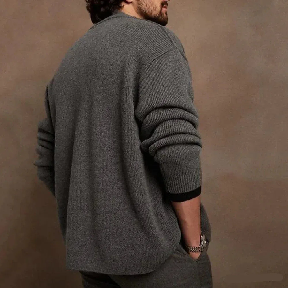 Dean - Classic Collar Cardigan