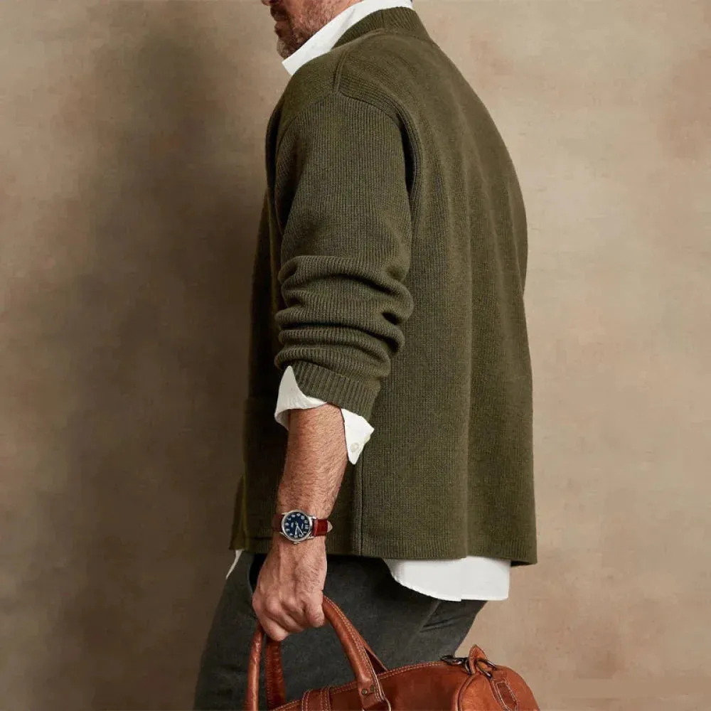 Dean - Classic Collar Cardigan
