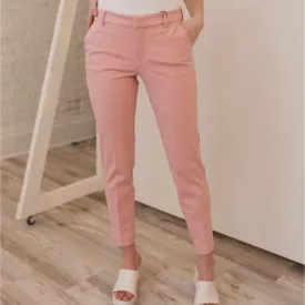 Izod Peach Cropped Capris - 8