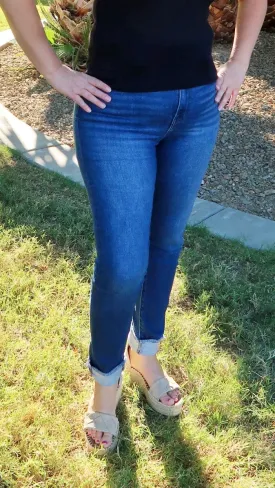 Kancan Skinny Straight Jeans
