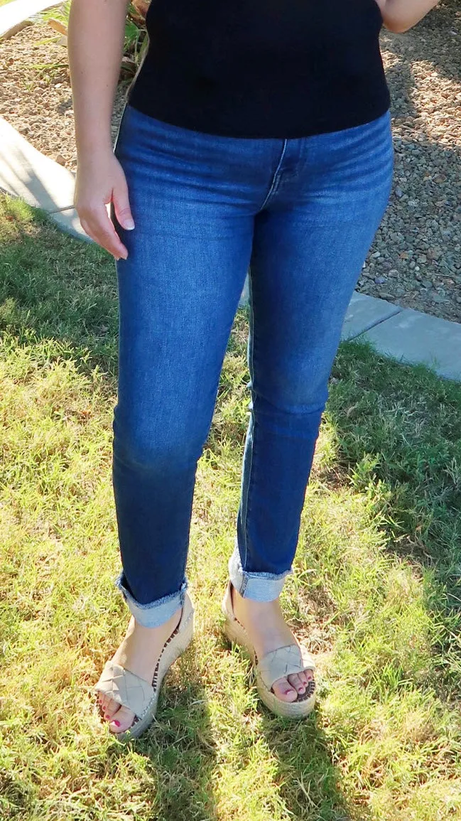 Kancan Skinny Straight Jeans