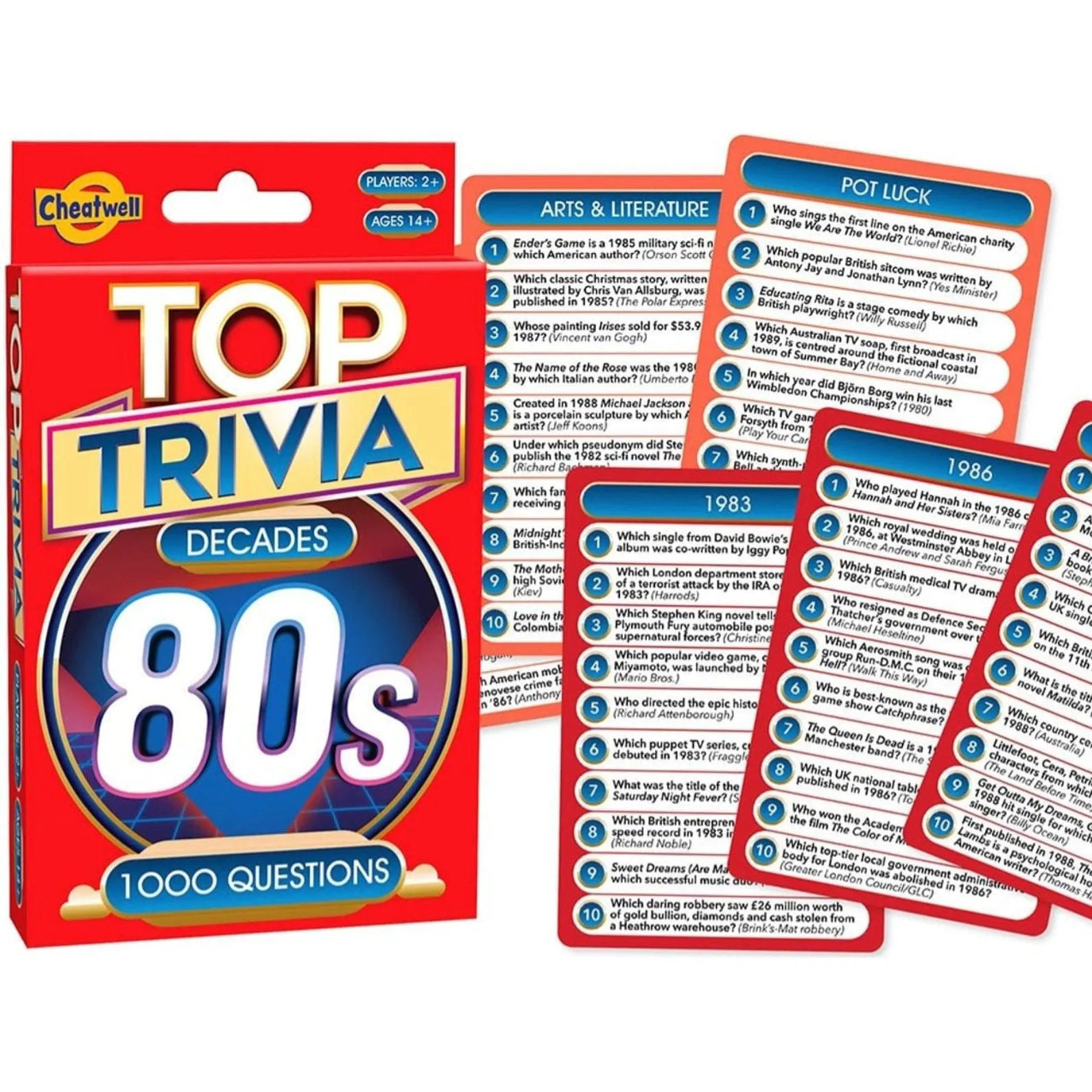 Top Trivia Decades - 80's
