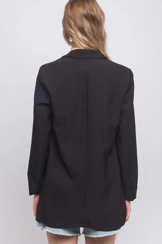 Woven Lined Blazer
