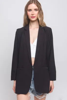 Woven Lined Blazer